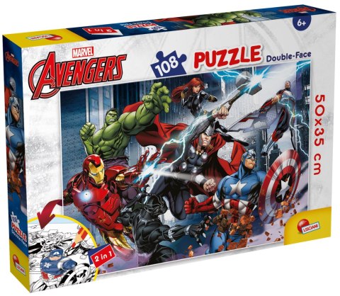 LISCIANI MARVEL PUZZLE DF PLUS 108 AVENGERS LISCIANI MARVEL PUZZLE DF PLUS 108 AVENGERS