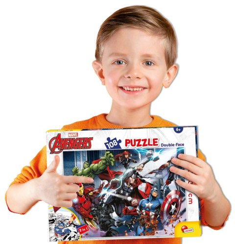 LISCIANI MARVEL PUZZLE DF PLUS 108 AVENGERS LISCIANI MARVEL PUZZLE DF PLUS 108 AVENGERS
