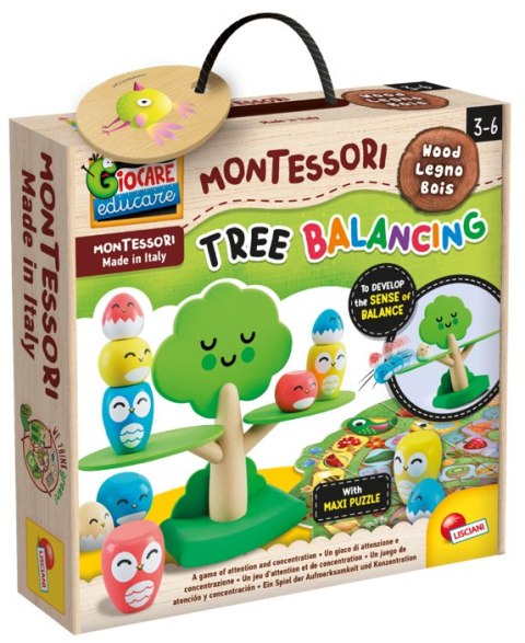 LISCIANI MONTESSORI BABY WOOD DRZEWO RÓWNOWAGI LISCIANI MONTESSORI BABY WOOD DRZEWO RÓWNOWAGI