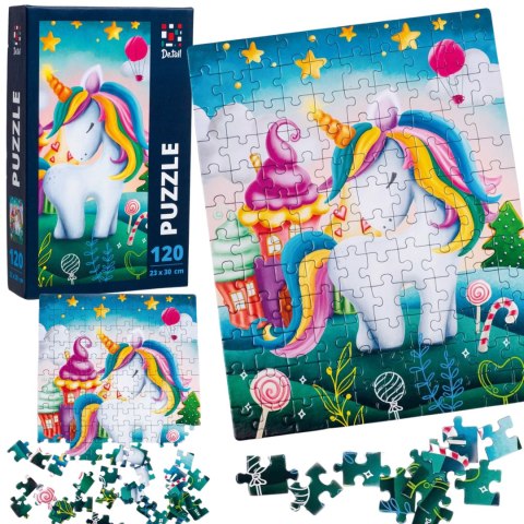 DT100-07 Puzzle Maly slodki jednorozec DT100-07 Puzzle Maly slodki jednorozec