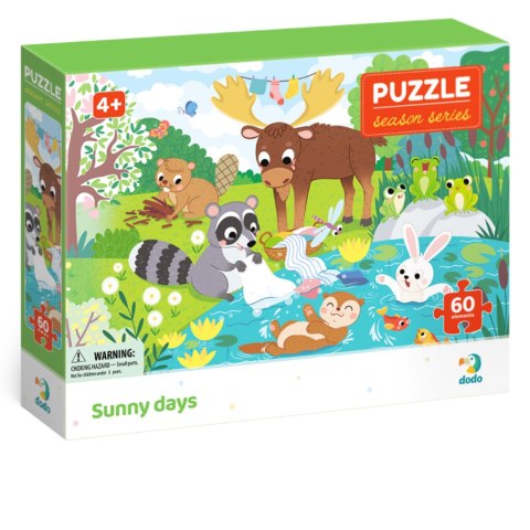 PUZZLE LETNIE DNI 60 ELEMENTÓW UROCZA KOLOROWA UKŁADANKA DLA NAJMŁODSZYCH PUZZLE LETNIE DNI 60 ELEMENTÓW UROCZA KOLOROWA UKŁADANKA DLA NAJMŁODSZYCH