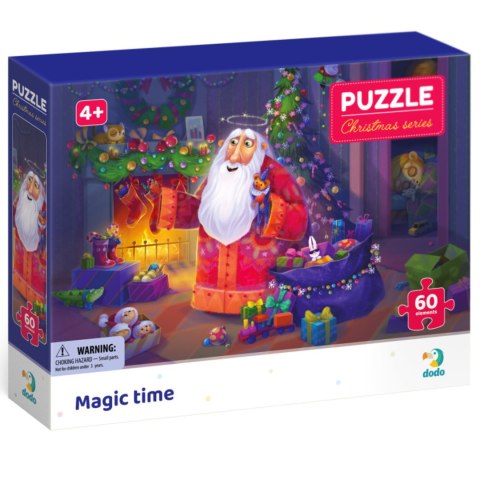 PUZZLE "MAGICZNY CZAS" 60 ELEMENTÓW KOLOROWA UKŁADANKA DLA NAJMŁODSZYCH PUZZLE "MAGICZNY CZAS" 60 ELEMENTÓW KOLOROWA UKŁADANKA DLA NAJMŁODSZYCH