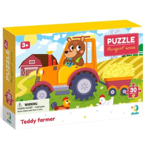 PUZZLE TEDDY FARMER 30 ELEMENTÓW UROCZY MISIEK TEDDY UKŁADANKA DLA MALUCHÓW PUZZLE TEDDY FARMER 30 ELEMENTÓW UROCZY MISIEK TEDDY UKŁADANKA DLA MALUCHÓW