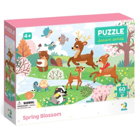 PUZZLE WIOSENNE KWIATY 60 ELEMENTÓW KOLOROWA UKŁADANKA DLA NAJMŁODSZYCH PUZZLE WIOSENNE KWIATY 60 ELEMENTÓW KOLOROWA UKŁADANKA DLA NAJMŁODSZYCH