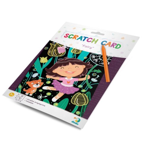 ZDRAPKA ARTYSTYCZNA "WRÓŻKA" MALOWANIE METODĄ SCRATCH DLA NAJMŁODSZYCH ZDRAPKA ARTYSTYCZNA "WRÓŻKA" MALOWANIE METODĄ SCRATCH DLA NAJMŁODSZYCH