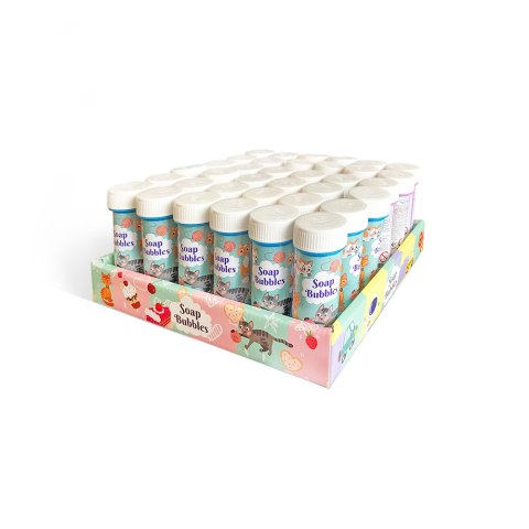 Bańki Mydlane Kotek Kot Motyw Zwierzęcy Płyn Zestaw Do Tworzenia 60 ml Bańki Mydlane Kotek Kot Motyw Zwierzęcy Płyn Zestaw Do Tworzenia 60 ml