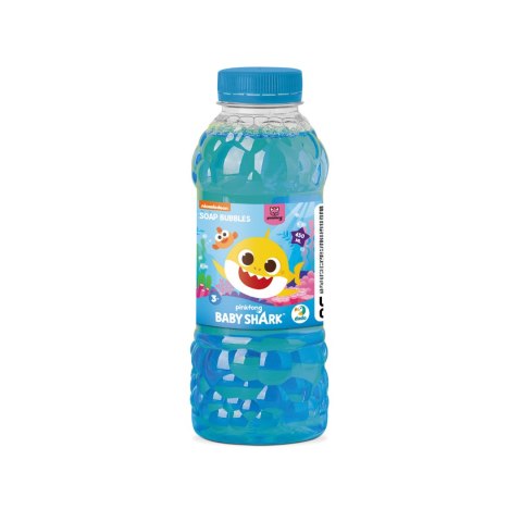 Mega Zestaw Bańki Mydlane Rekiny Baby Shark Duże Różdżki Tacka Płyn 450 ml Mega Zestaw Bańki Mydlane Rekiny Baby Shark Duże Różdżki Tacka Płyn 450 ml