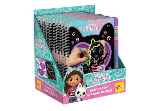 LISCIANI KOCI DOMEK GABI SKETCHBOOK SCRATCH REVEAL LISCIANI KOCI DOMEK GABI SKETCHBOOK SCRATCH REVEAL