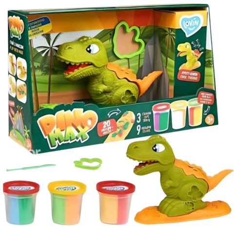 Dino Max TM Lovin Zestaw z ciastolina 41173 Dino Max TM Lovin Zestaw z ciastolina 41173
