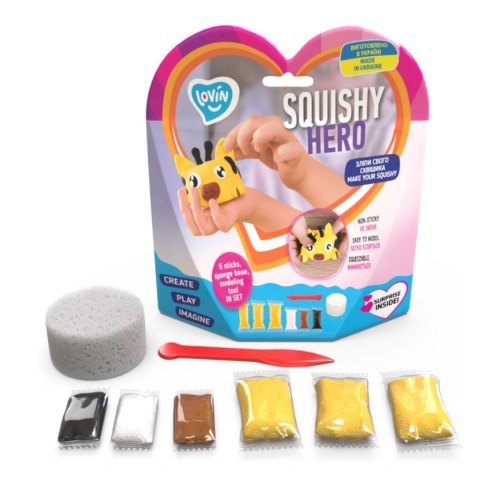 Zestaw z lekka ciastolina Squishy SquiRaff 70127