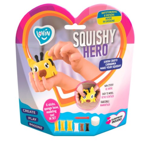 Zestaw z lekka ciastolina Squishy SquiRaff 70127