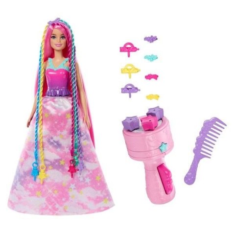 Barbie Dreamtopia Księżniczka Zakręcone pasemka Barbie Dreamtopia Księżniczka Zakręcone pasemka