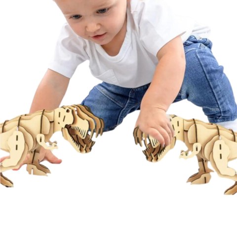 Drewniane klocki 3D 50 elem. 68001 Drewniane klocki 3D 50 elem. 68001