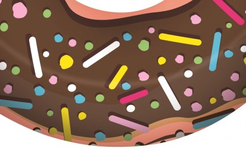 Duże kółko do pływania dla dzieci Donut BESTWAY 107cm Winyl Duże kółko do pływania dla dzieci Donut BESTWAY 107cm Winyl