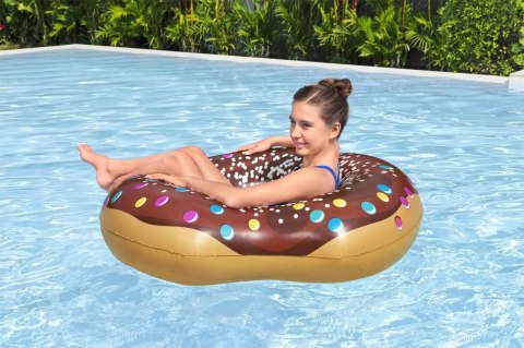 Duże kółko do pływania dla dzieci Donut BESTWAY 107cm Winyl Duże kółko do pływania dla dzieci Donut BESTWAY 107cm Winyl