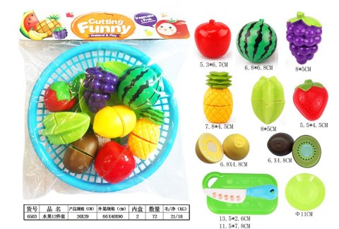 Zestaw kuchenny owoce 6503 Zestaw kuchenny owoce 6503