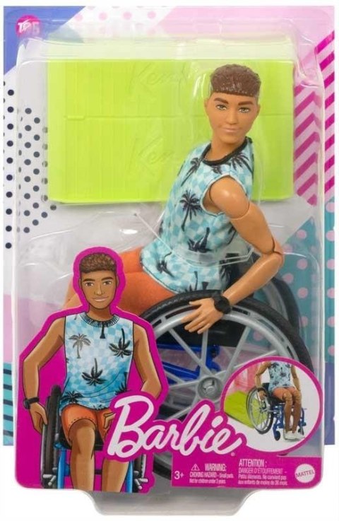 Barbie Fashionistas Ken na wózku inwalidzkim Barbie Fashionistas Ken na wózku inwalidzkim