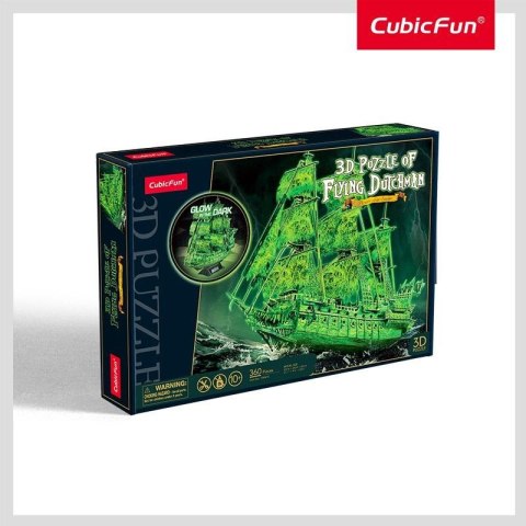 Puzzle 3D Latający Holender świecący w ciemności Puzzle 3D Latający Holender świecący w ciemności