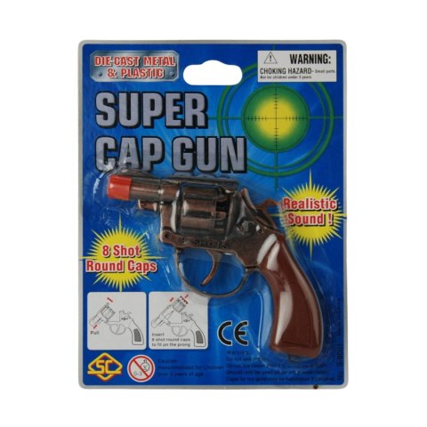PISTOLET METALOWY NA SPŁONKĘ- BLISTER PISTOLET METALOWY NA SPŁONKĘ- BLISTER