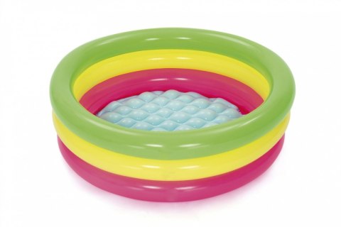 Dmuchany Basen dla dzieci Brodzik Tęcza 70x24cm BESTWAY + Łatka naprawcza Dmuchany Basen dla dzieci Brodzik Tęcza 70x24cm BESTWAY + Łatka naprawcza