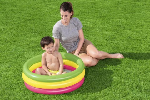 Dmuchany Basen dla dzieci Brodzik Tęcza 70x24cm BESTWAY + Łatka naprawcza Dmuchany Basen dla dzieci Brodzik Tęcza 70x24cm BESTWAY + Łatka naprawcza