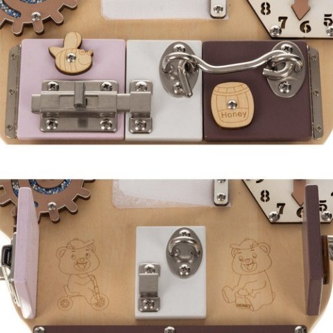 Tablica manipulacyjna- miś Kruzzel 22584 Tablica manipulacyjna- miś Kruzzel 22584