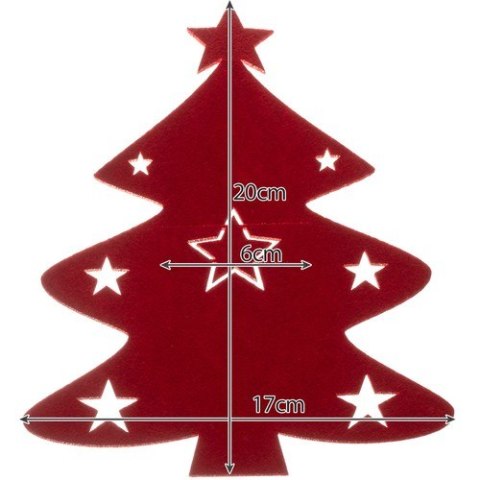 Etui na sztućce- choinki 12szt. Ruhhy 22304 Etui na sztućce- choinki 12szt. Ruhhy 22304