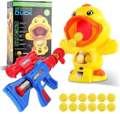 Głodna kaczka pistolet kulki piankowe Głodna kaczka pistolet kulki piankowe