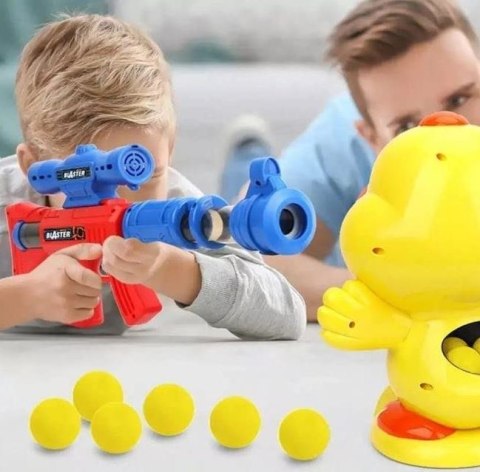 Głodna kaczka pistolet kulki piankowe Głodna kaczka pistolet kulki piankowe