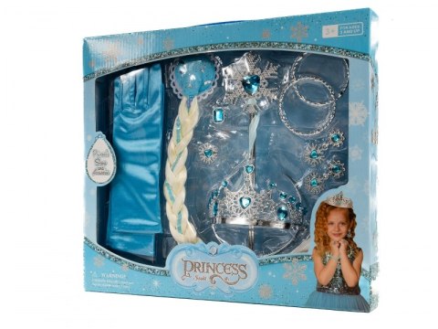 Magiczny zestaw dla małej księżniczki różdżka korona Magiczny zestaw dla małej księżniczki różdżka korona