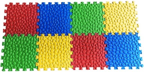 Mata piankowa sensoryczna kamyki puzzle piankowe Mata piankowa sensoryczna kamyki puzzle piankowe