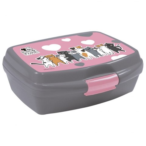 Śniadaniówka pojemnik na śniadanie Lunchbox Cleo&Frank kotki Śniadaniówka pojemnik na śniadanie Lunchbox Cleo&Frank kotki