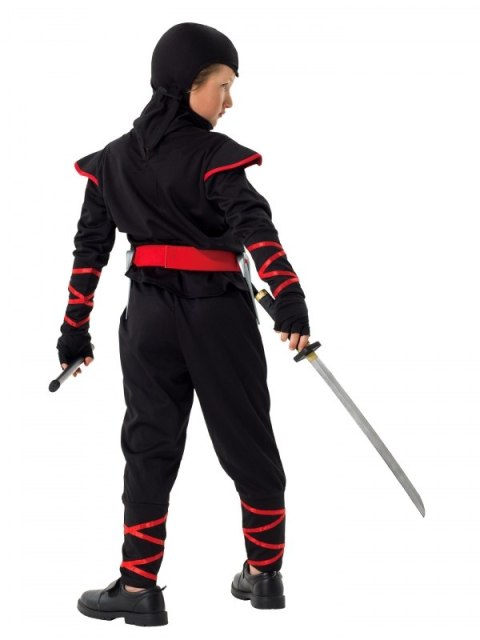 Strój karnawałowy NINJA Skorpion 140 bal kostium przebranie