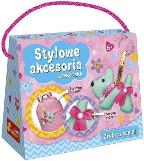Stylowe akcesoria zawieszka Piesek zrób to sama Stylowe akcesoria zawieszka Piesek zrób to sama
