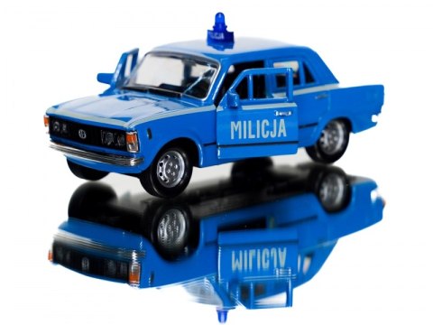 WELLY FIAT 125P MILICJA 1:34 SAMOCHÓD KOLEKCJONERSKI WELLY FIAT 125P MILICJA 1:34 SAMOCHÓD KOLEKCJONERSKI