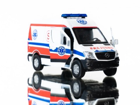 WELLY MERCEDES BENZ SPRINTER AMBULANS 1:34 SAMOCHÓD WELLY MERCEDES BENZ SPRINTER AMBULANS 1:34 SAMOCHÓD