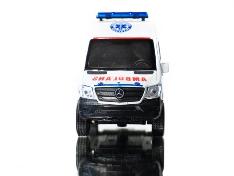WELLY MERCEDES BENZ SPRINTER AMBULANS 1:34 SAMOCHÓD WELLY MERCEDES BENZ SPRINTER AMBULANS 1:34 SAMOCHÓD