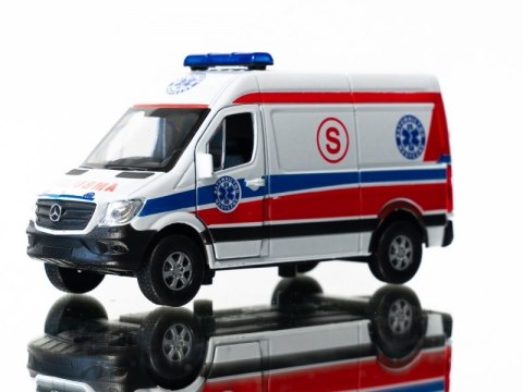 WELLY MERCEDES BENZ SPRINTER AMBULANS 1:34 SAMOCHÓD WELLY MERCEDES BENZ SPRINTER AMBULANS 1:34 SAMOCHÓD