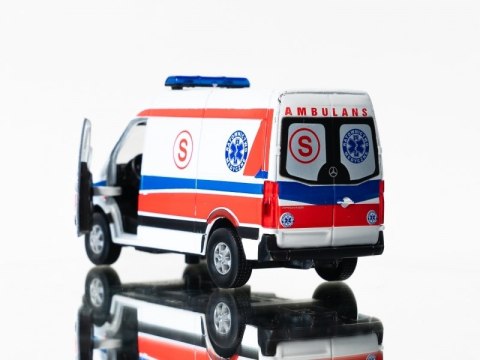 WELLY MERCEDES BENZ SPRINTER AMBULANS 1:34 SAMOCHÓD WELLY MERCEDES BENZ SPRINTER AMBULANS 1:34 SAMOCHÓD