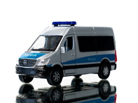 WELLY MERCEDES BENZ SPRINTER POLICJA 1:34 SAMOCHÓD WELLY MERCEDES BENZ SPRINTER POLICJA 1:34 SAMOCHÓD