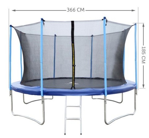 Siatka do trampoliny wewnętrzna 366cm Siatka do trampoliny wewnętrzna 366cm