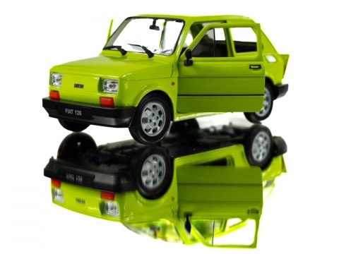 WELLY MALUCH FIAT 126P 1:21 SAMOCHÓD KOLEKCJONERSKI jas ziel WELLY MALUCH FIAT 126P 1:21 SAMOCHÓD KOLEKCJONERSKI jas ziel