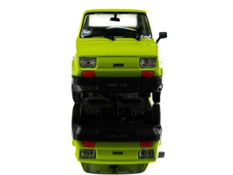 WELLY MALUCH FIAT 126P 1:21 SAMOCHÓD KOLEKCJONERSKI jas ziel WELLY MALUCH FIAT 126P 1:21 SAMOCHÓD KOLEKCJONERSKI jas ziel