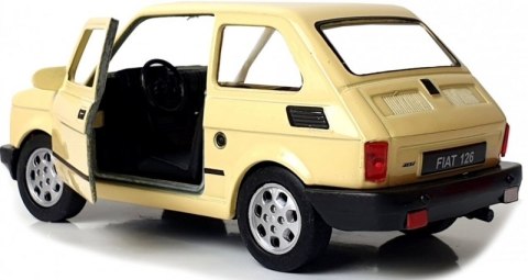 WELLY MALUCH FIAT 126P 1:34 SAMOCHÓD KOLEKCJONERSKI beż WELLY MALUCH FIAT 126P 1:34 SAMOCHÓD KOLEKCJONERSKI beż