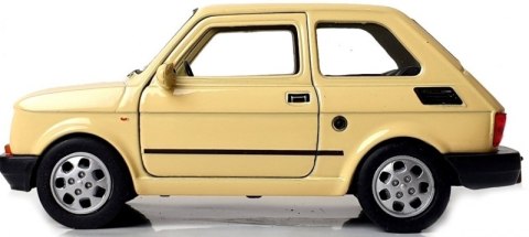 WELLY MALUCH FIAT 126P 1:34 SAMOCHÓD KOLEKCJONERSKI beż WELLY MALUCH FIAT 126P 1:34 SAMOCHÓD KOLEKCJONERSKI beż