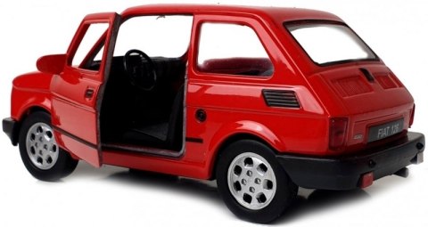 WELLY MALUCH FIAT 126P 1:34 SAMOCHÓD KOLEKCJONERSKI czerwony WELLY MALUCH FIAT 126P 1:34 SAMOCHÓD KOLEKCJONERSKI czerwony