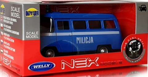 WELLY NYSA 522 MILICJA 1:34 SAMOCHÓD KOLEKCJONERSKI WELLY NYSA 522 MILICJA 1:34 SAMOCHÓD KOLEKCJONERSKI