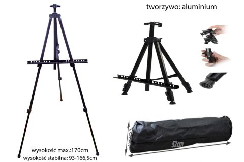 DUŻA SZTALUGA MALARSKA ALUMINIOWA 170 + POKROWIEC DUŻA SZTALUGA MALARSKA ALUMINIOWA 170 + POKROWIEC
