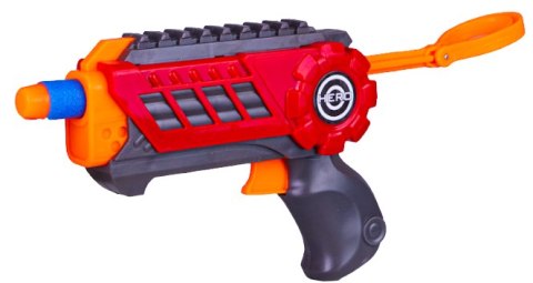 ZESTAW PISTOLET NA STRZAŁKI PIANKOWE Wyrzutnia 2SZ ZESTAW PISTOLET NA STRZAŁKI PIANKOWE Wyrzutnia 2SZ