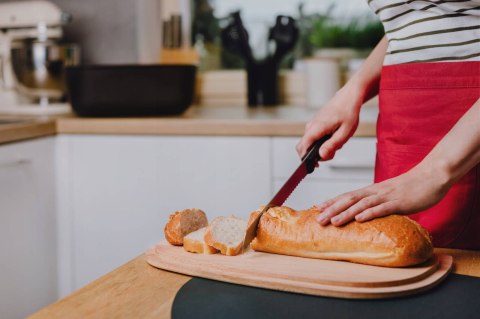CHLEBAK POJEMNIK NA CHLEB PIECZYWO BIAŁY BUKOWY
